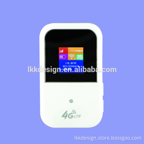 Portable Hotspot Device with LCD 4G 3G FDD TDD Pocket Router with SIM Card